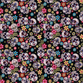 BANDANNA Day Of The Dead 22" Square