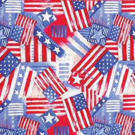 BANDANNA Old Glory 22" Square