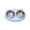 Pet Feeder Bowls for Puppy Medium Dogs Cats stainless stell