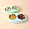 Pet Feeder Bowls for Puppy Medium Dogs Cats stainless stell