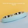 Pet Feeder Bowls for Puppy Medium Dogs Cats stainless stell